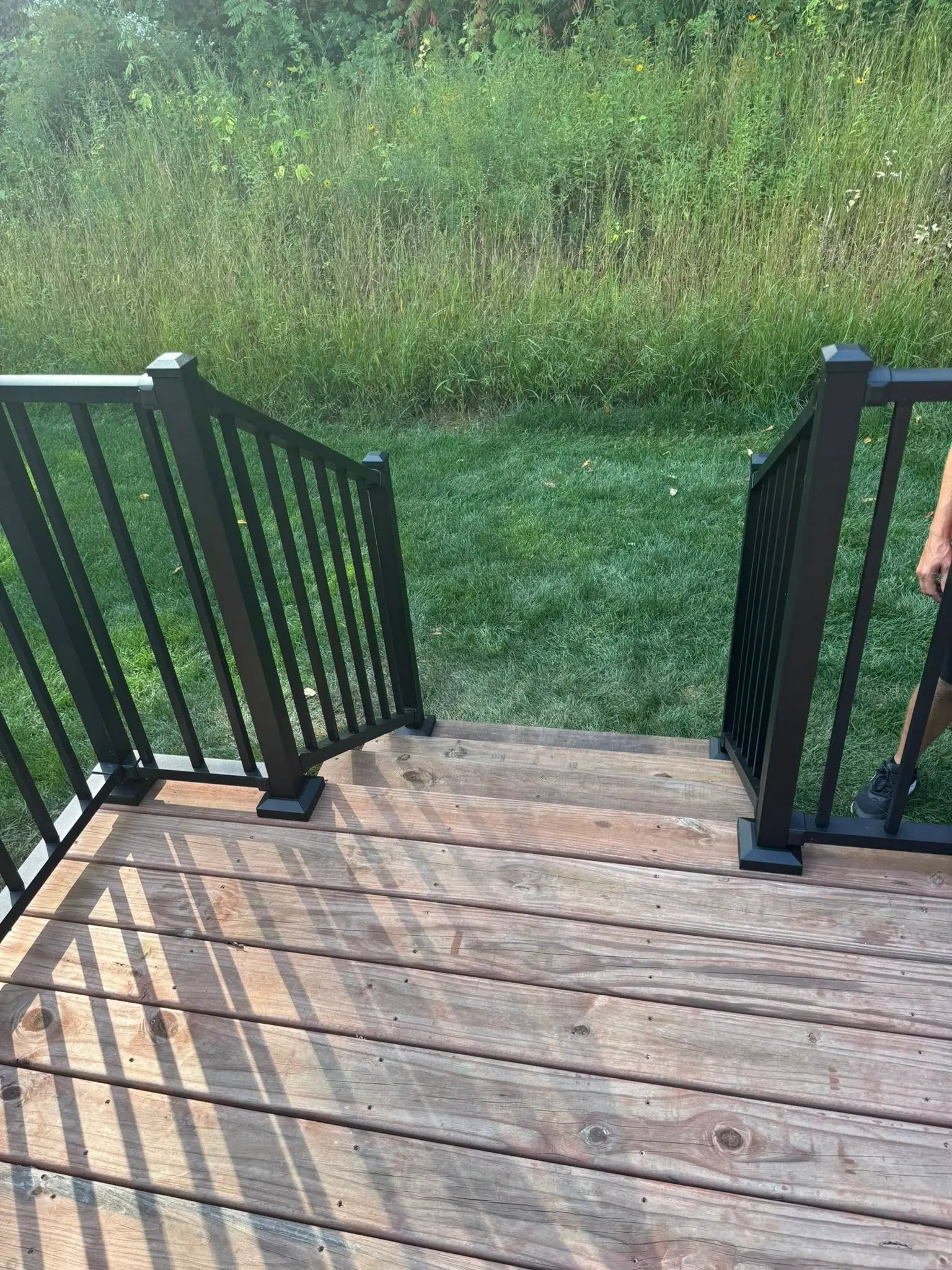 Wooden deck construction in the Chippewa Valley by Bergeron Builders